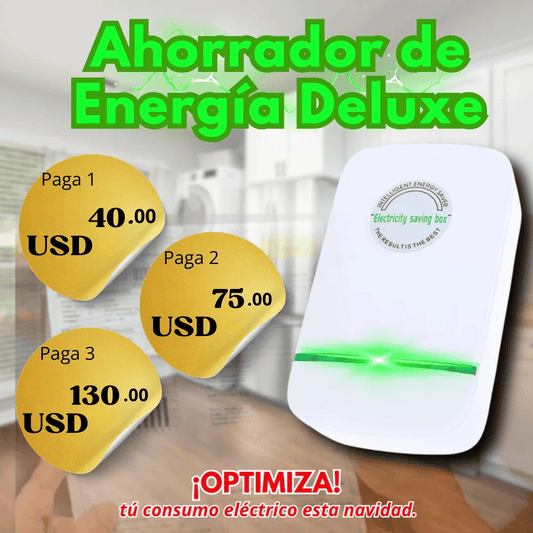 NUEVO AHORRADOR DE ENERGÍA SAVING BOX DELUXE PROMO