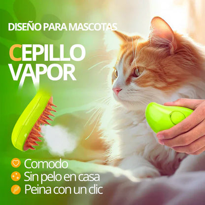 CEPILLO CON VAPOR PARA MASCOTAS🐶